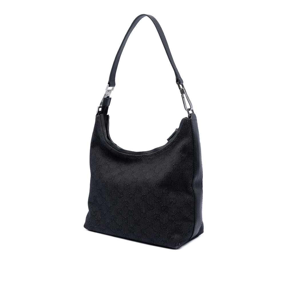 Pre-Loved Gucci GG Denim Shoulder Bag - Picture 2 of 7